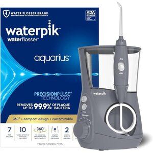 New Aquarius Water Flosser For Teeth Cleaning, Gums, Braces, Dental Care